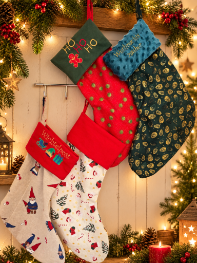 Is denn schon Weihnachten, Weihnachtsstrumpf personalisiert